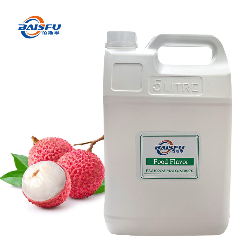 BAISFU Оптовый бренд  высокое качество Lychee вкус для сладких напитков и желе